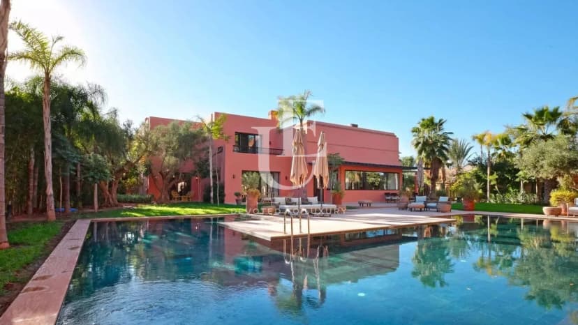 Luxury residence with private pool in a complex in Marrakesh