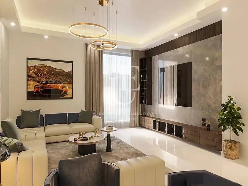 Модерен апартамент с дизайнерски интериор в Jumeirah Lake Towers