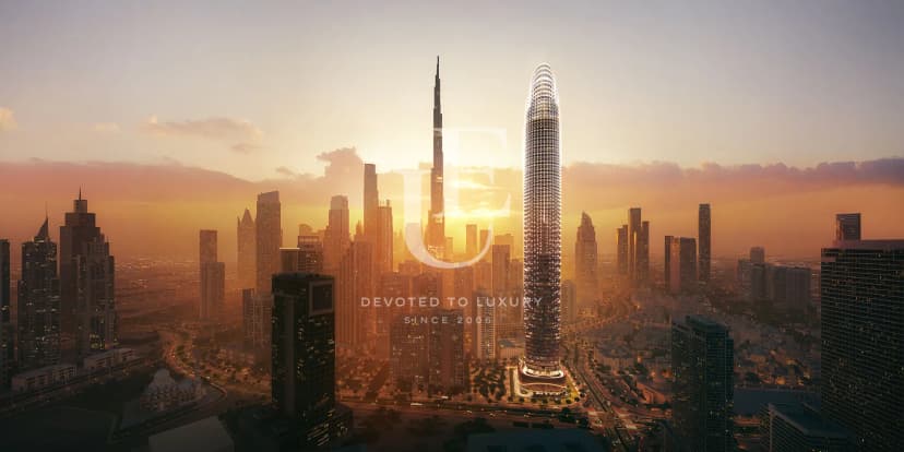 Модерно студио до Burj Khalifa в емблематичния Binghatti Skyblade