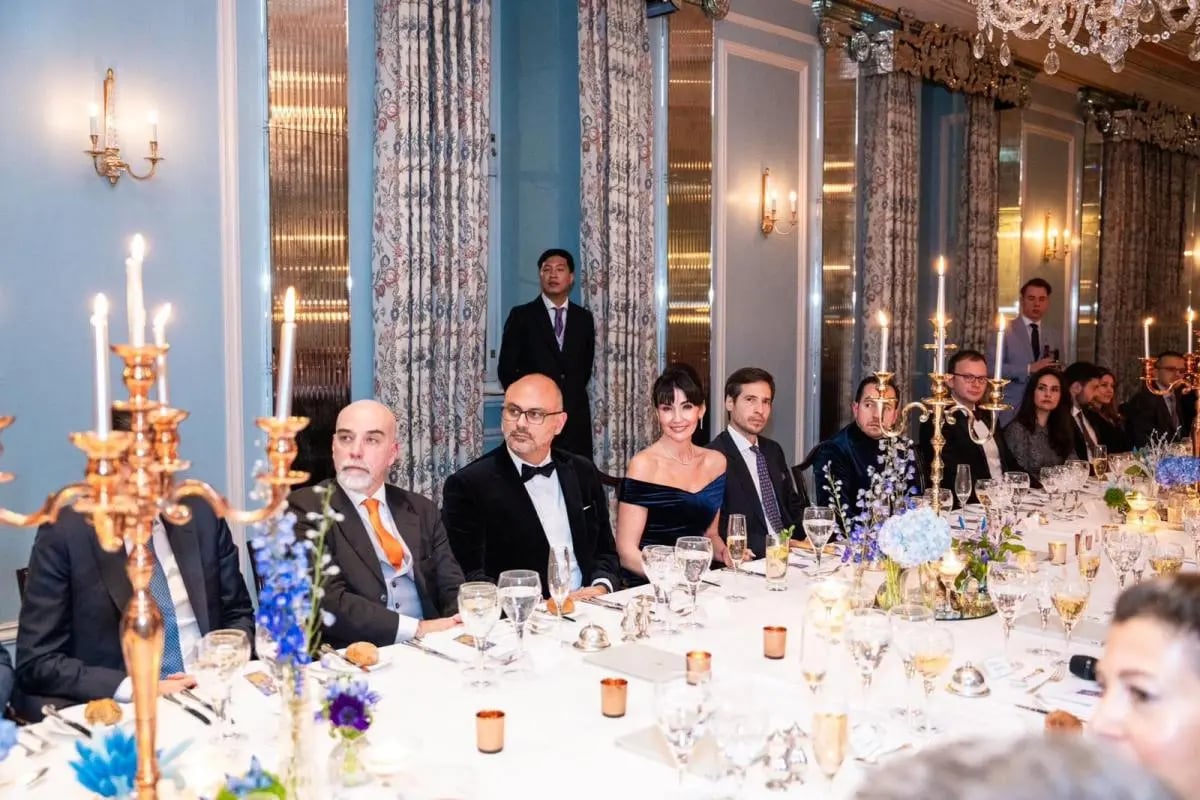 Charity dinner in London supported by Unique Estates 5