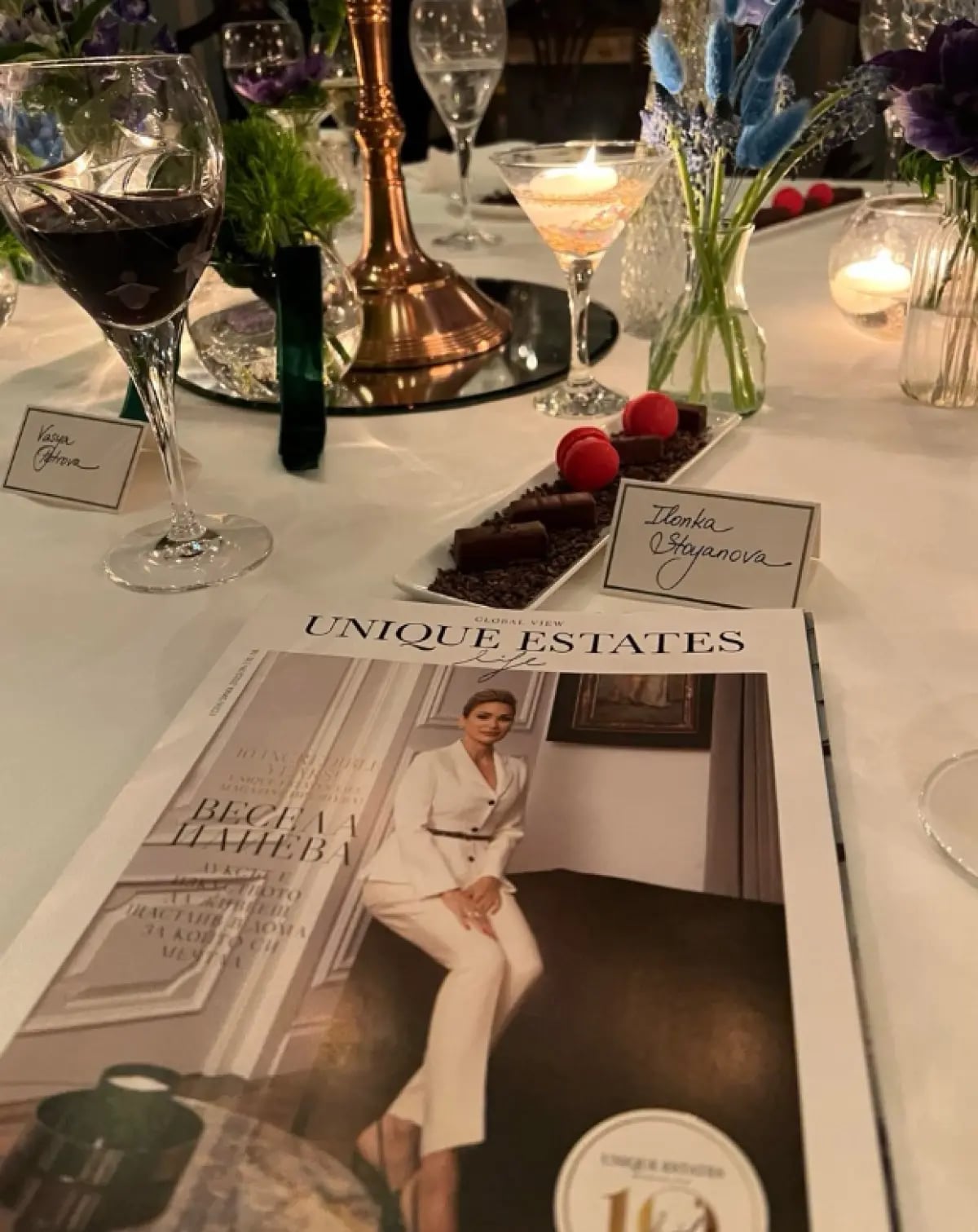 Charity dinner in London supported by Unique Estates 3