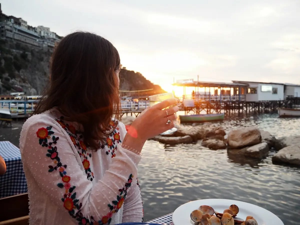 The "big"small restaurants at the Amalfi coast and Capri 7