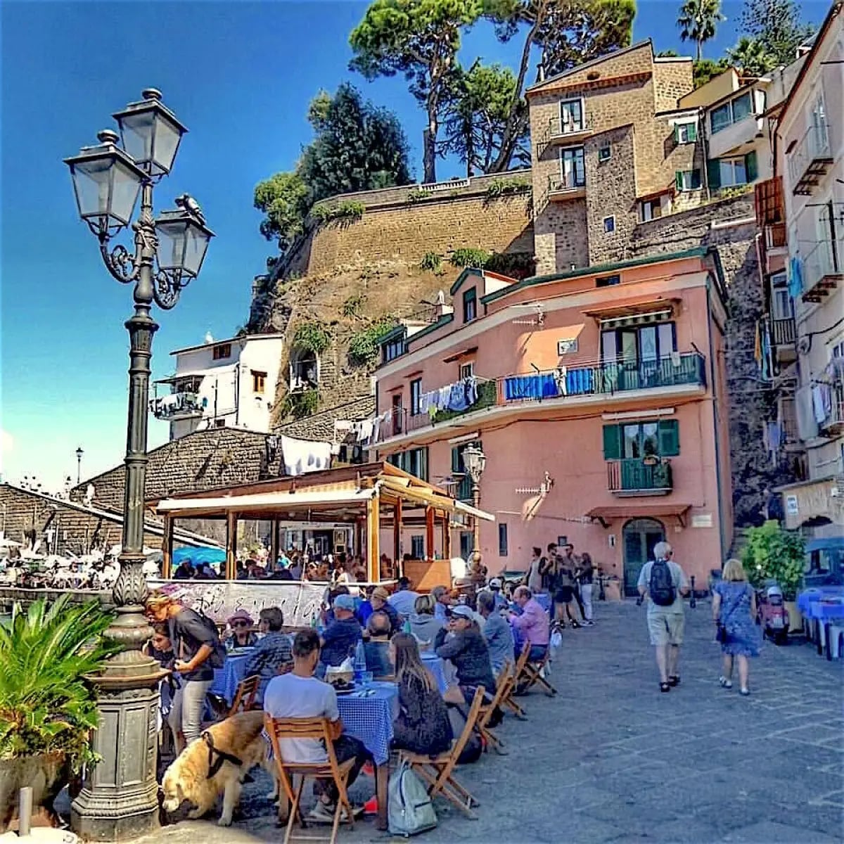 The "big"small restaurants at the Amalfi coast and Capri 10