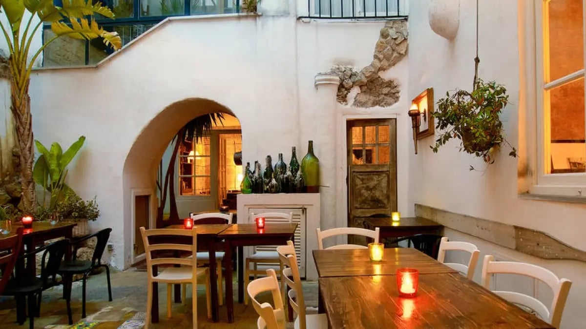 The "big"small restaurants at the Amalfi coast and Capri 11