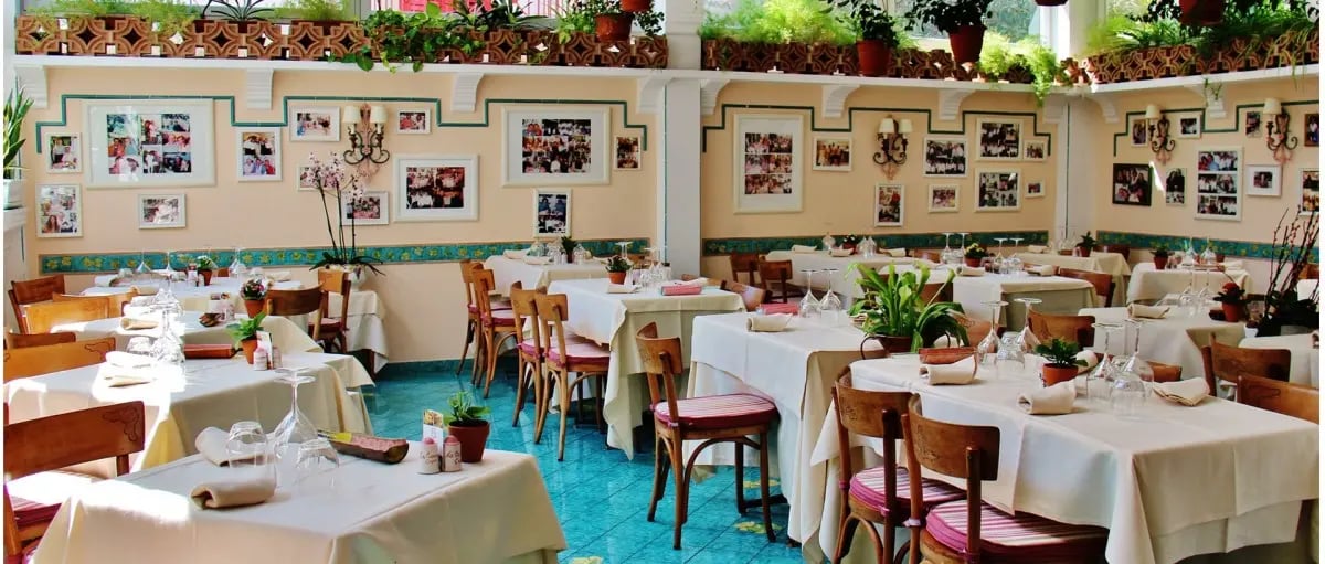 The "big"small restaurants at the Amalfi coast and Capri 27