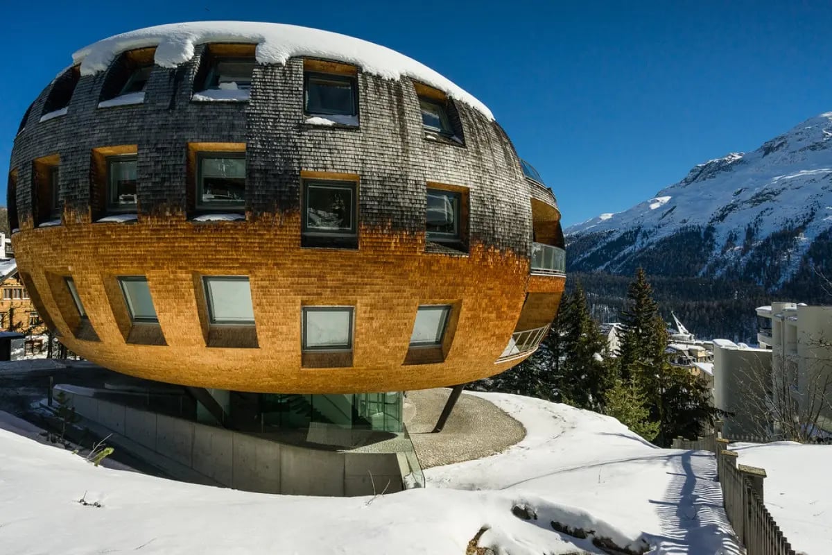 St. Moritz - a secret oasis of modern architecture