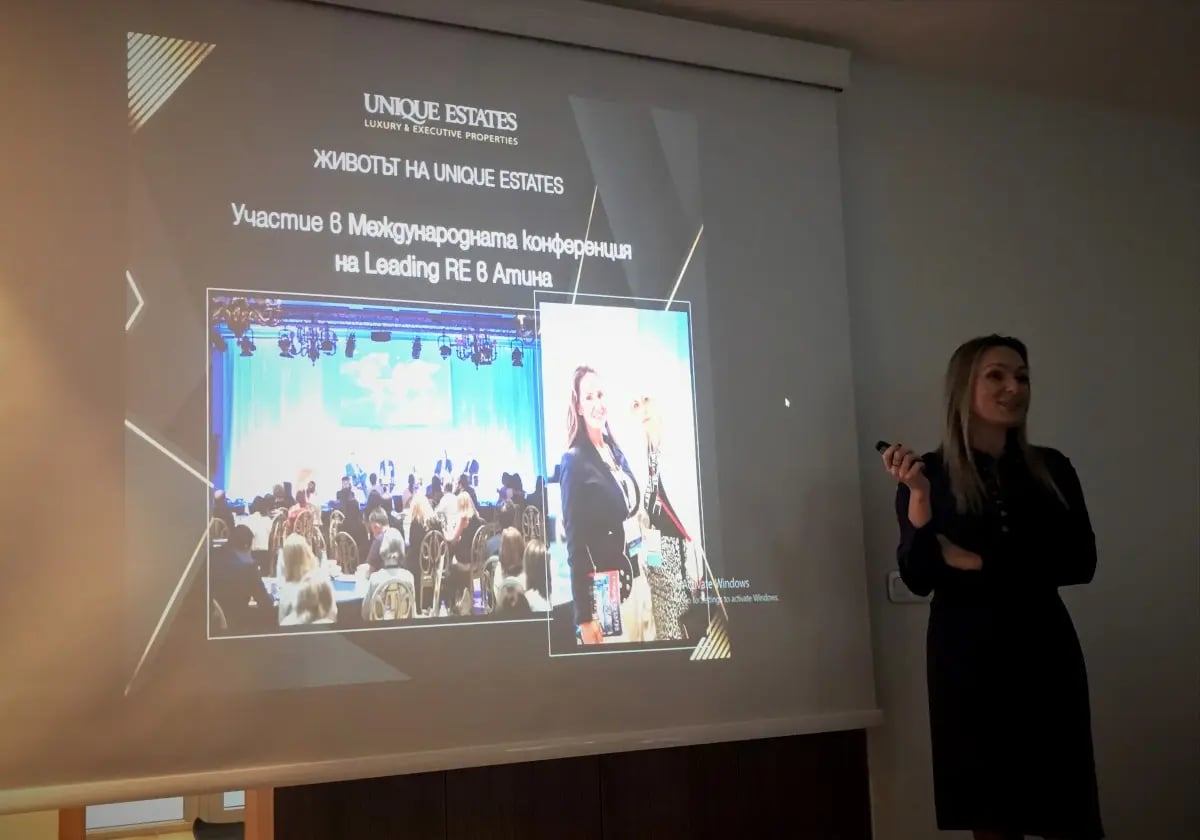 Unique Estates reported its results for the past six months and awarded the team 8