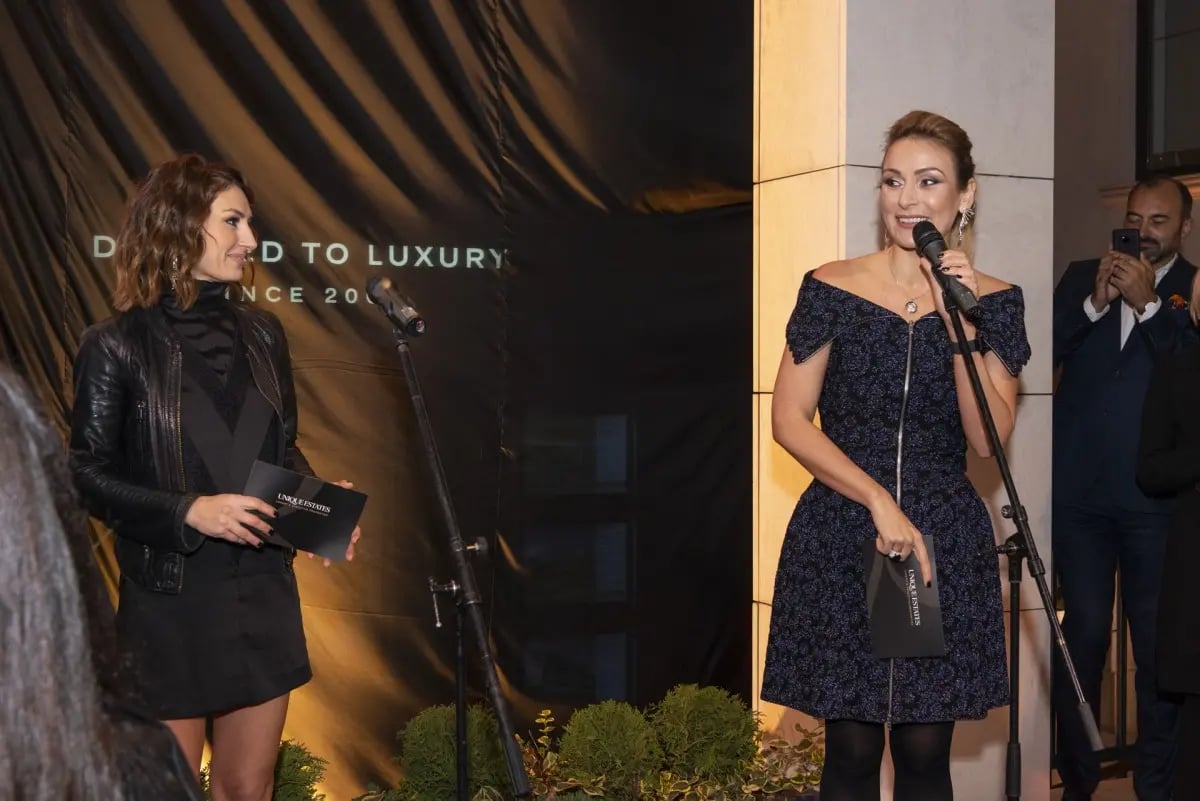 Unique Estates celebrated the opening of its new modern office in the city with a glamorous party 9