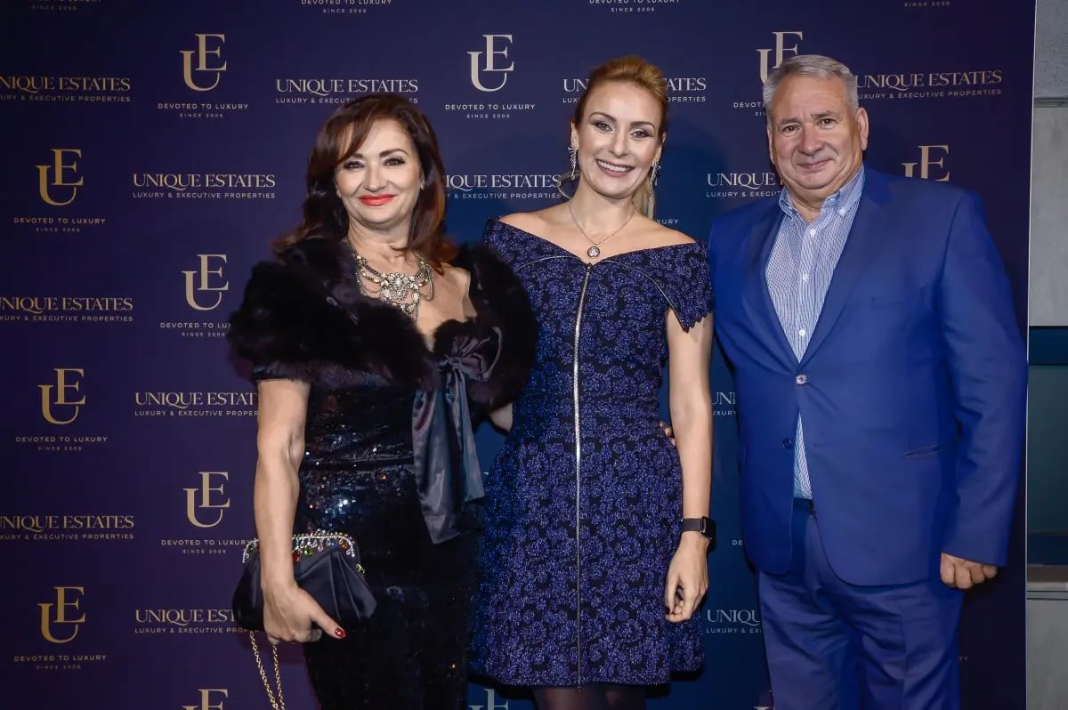 Unique Estates celebrated the opening of its new modern office in the city with a glamorous party 16