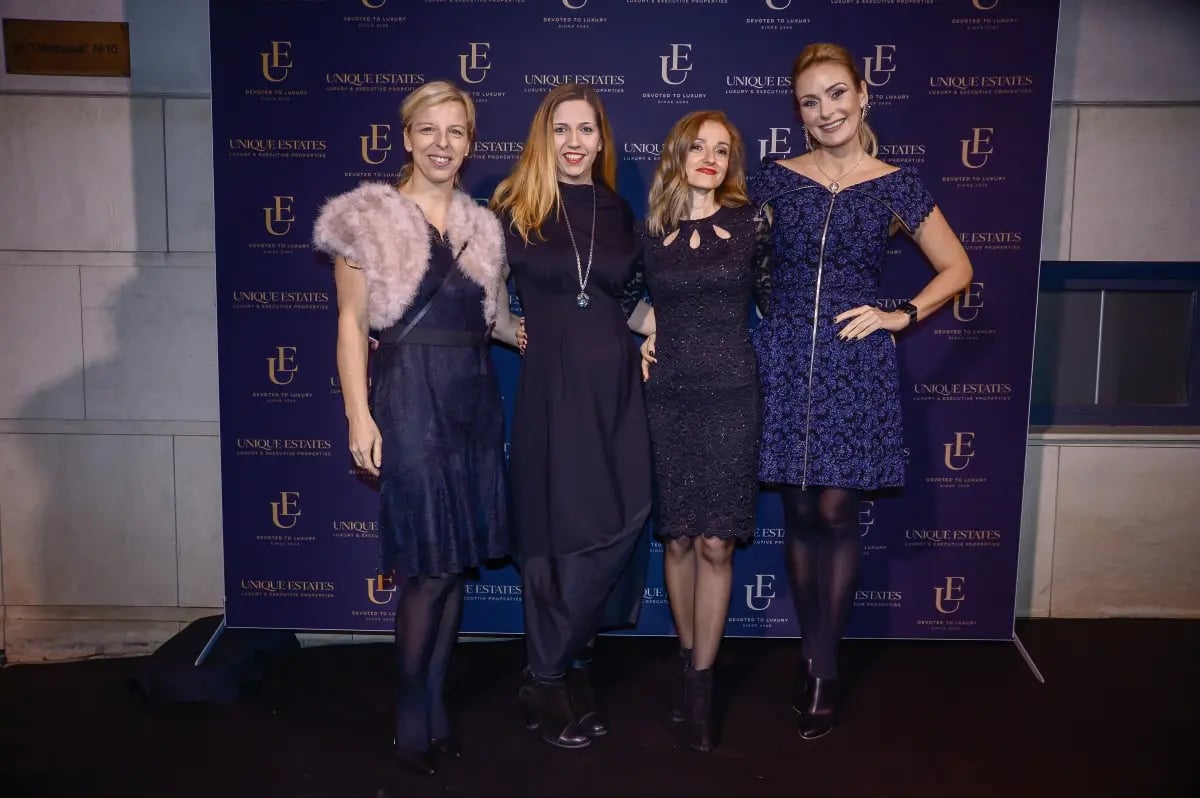 Unique Estates celebrated the opening of its new modern office in the city with a glamorous party 23