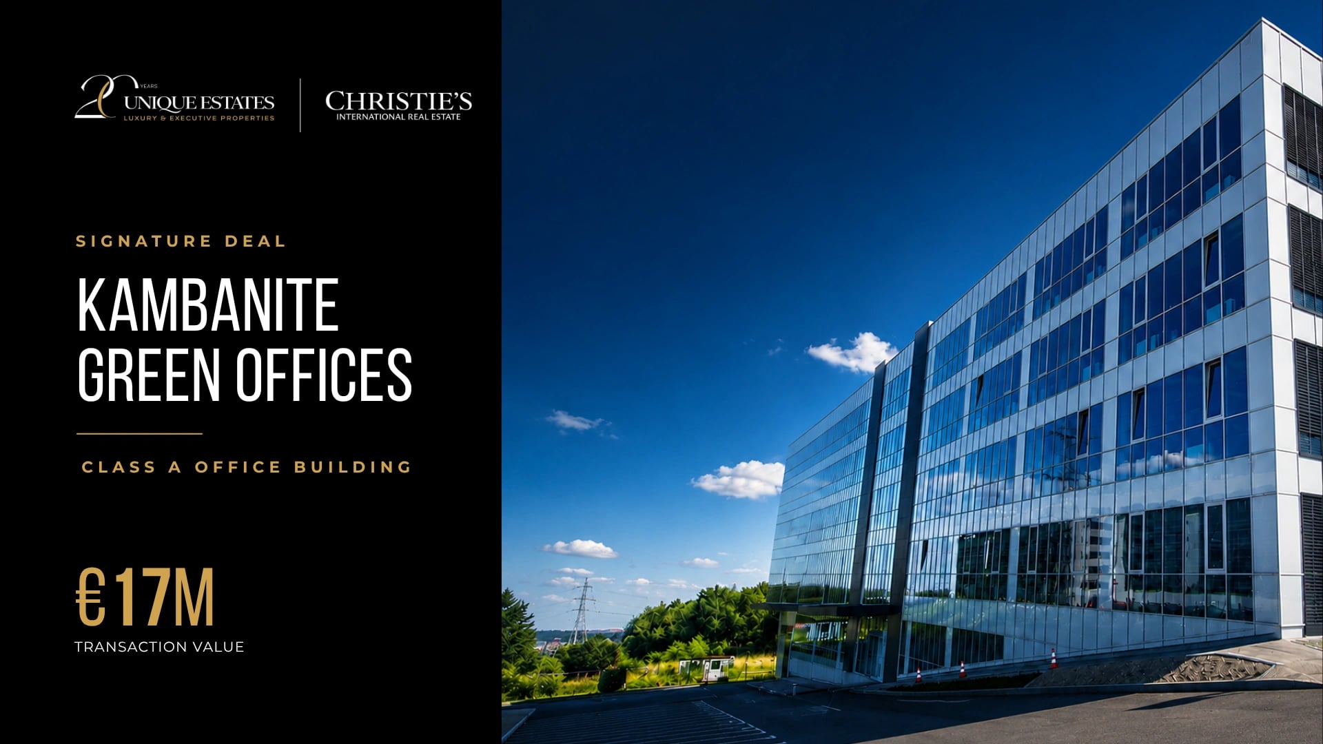 За втори път „Фонд за недвижими имоти България“ АДСИЦ избира Unique Estates I Christie’s International Real Estate за продажба на ключов актив