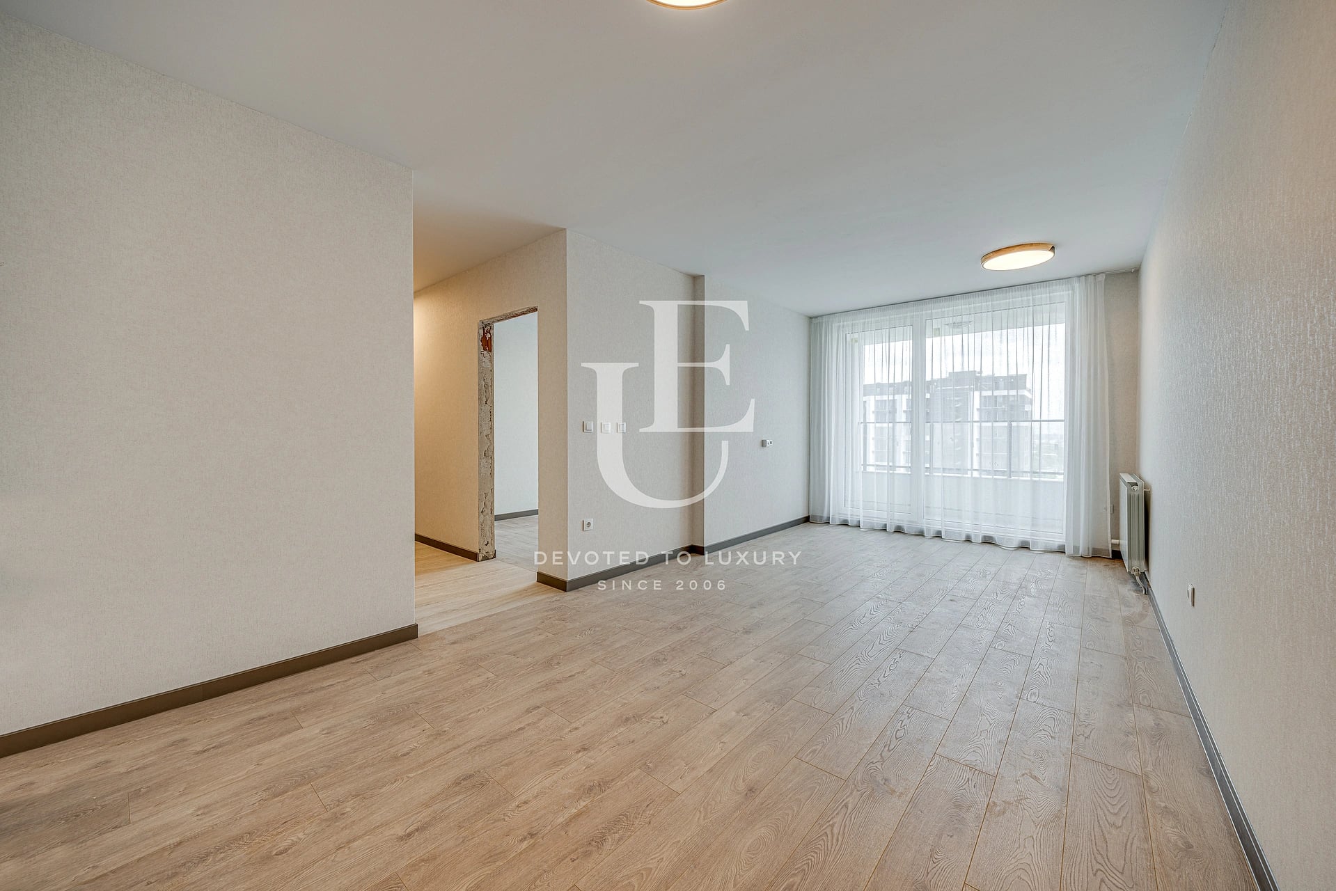 Functional two-bedroom apartment in a new complex