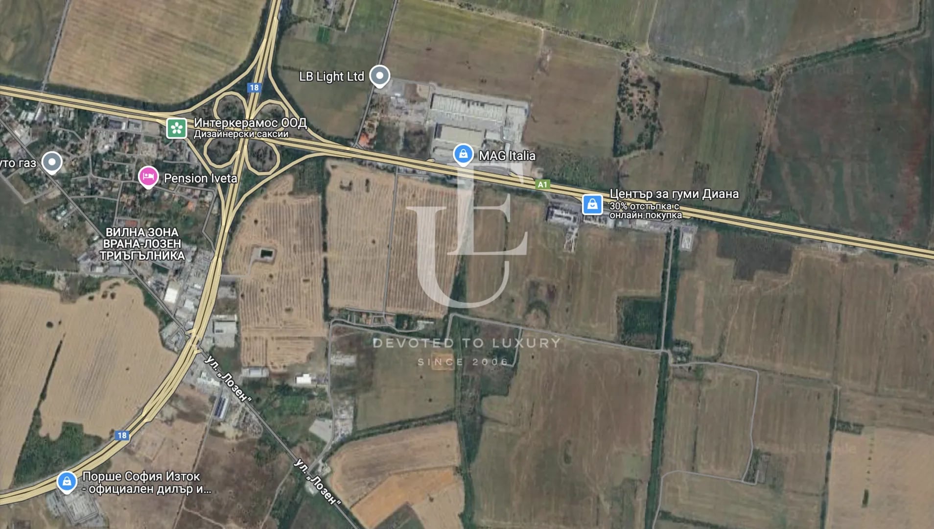 Attractive regulated plot with access from Tsarigradsko Shose