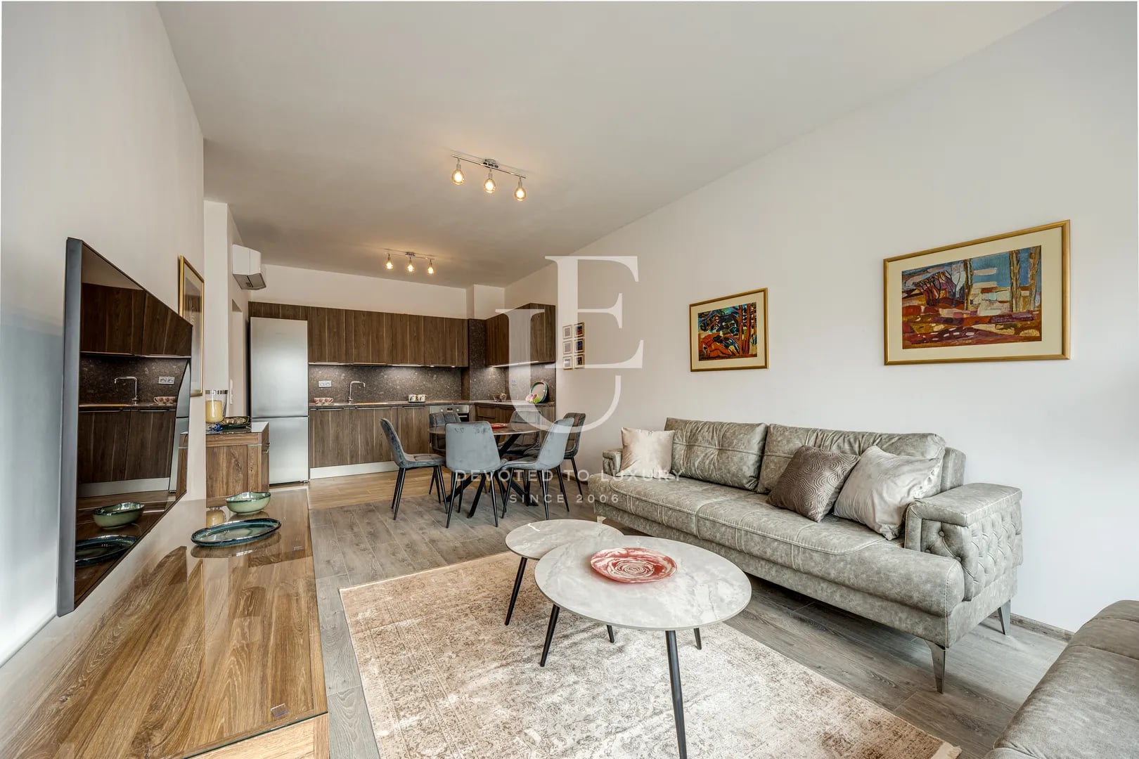 Elegant and stylish one bedroom apartment in a new building