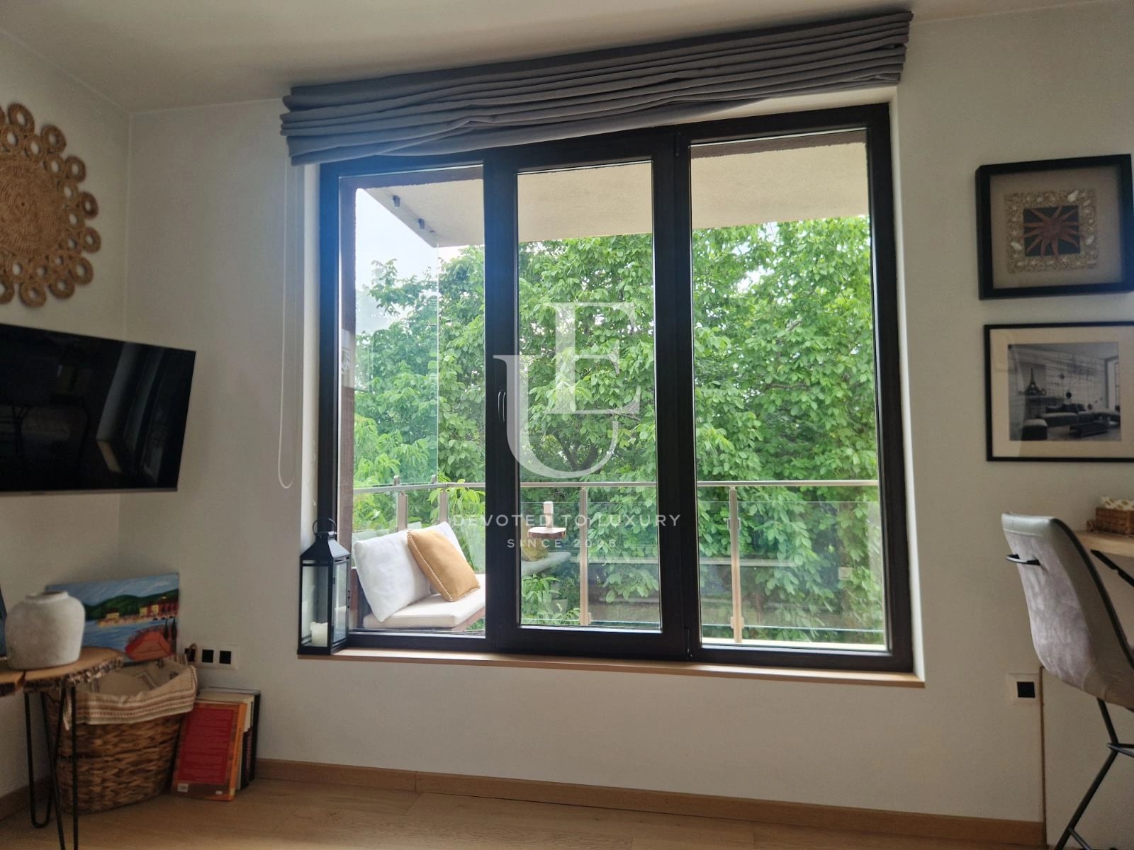 A small urban gem with a garage for rent in Boyana