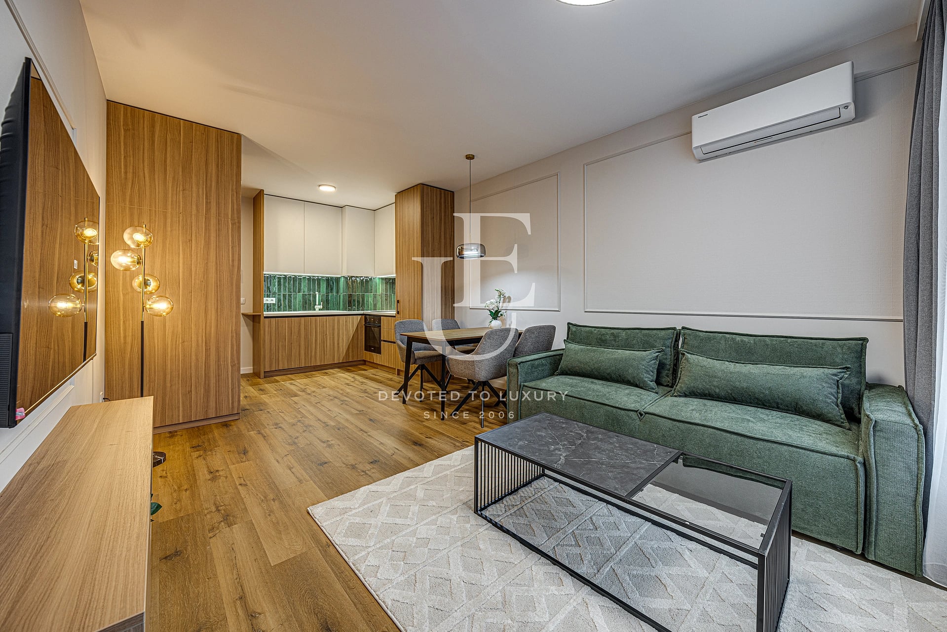 Exclusive Luxury One-Bedroom Apartment for Rent in a Prestigious Gated Complex