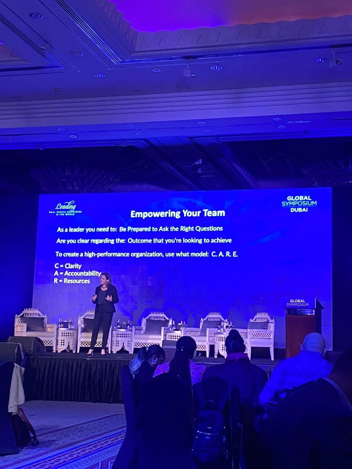 Unique Estates with the Referral Accelerator Award at the Leading Real Estate Companies of the World® Global Symposium in Dubai 4