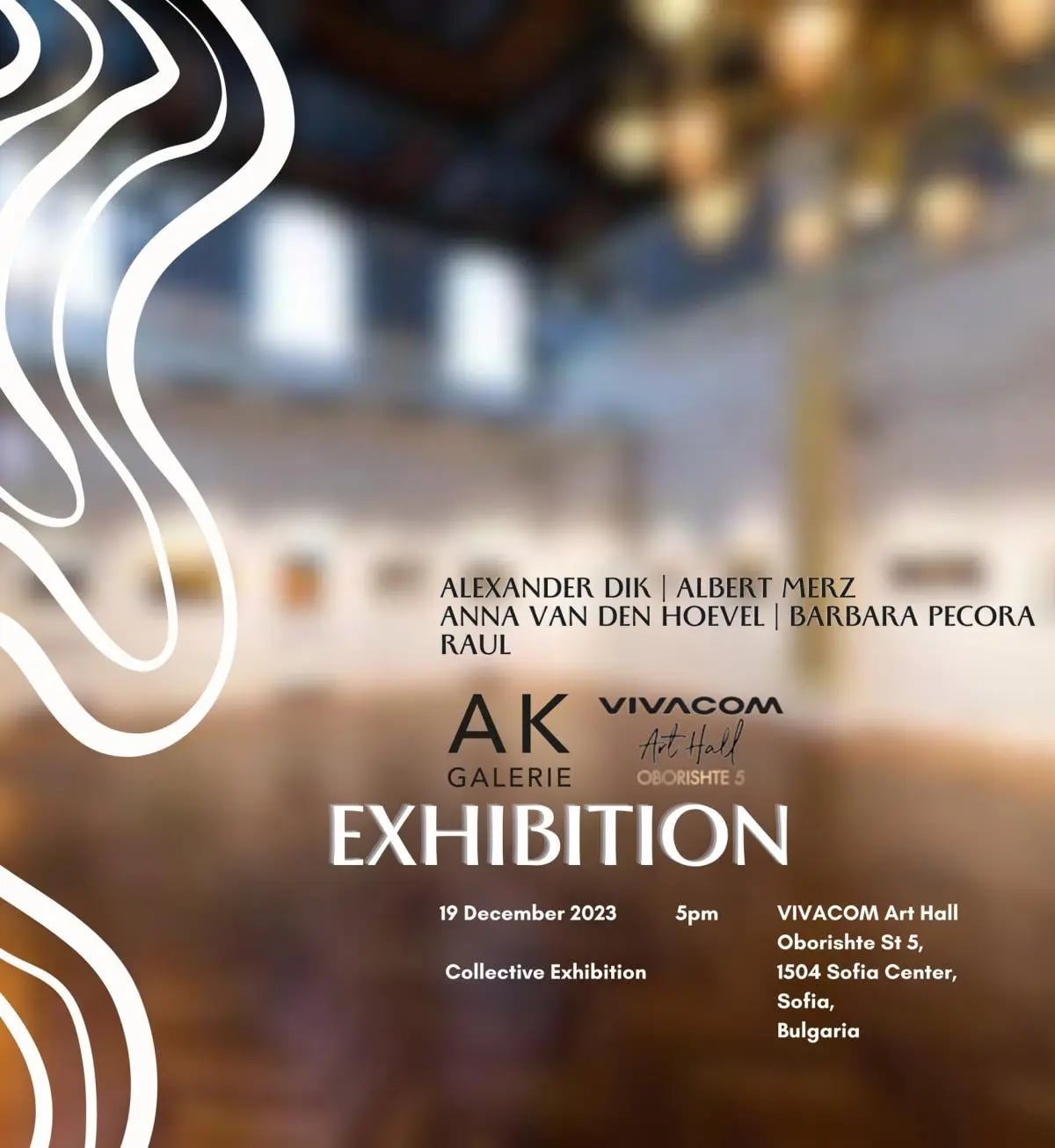 Joint exhibition of AK Galerie Berlin and Vivacom Gallery Art Hall Oborishte 5 1
