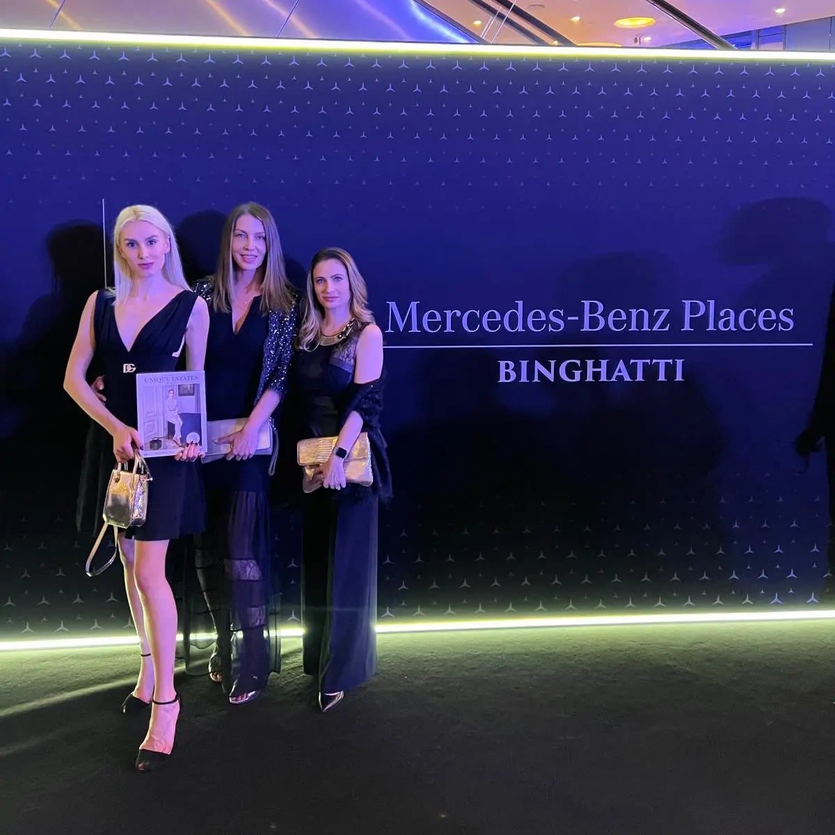 Unique Estates at the spectacular launch of Mercedes-Benz Places in Dubai 1