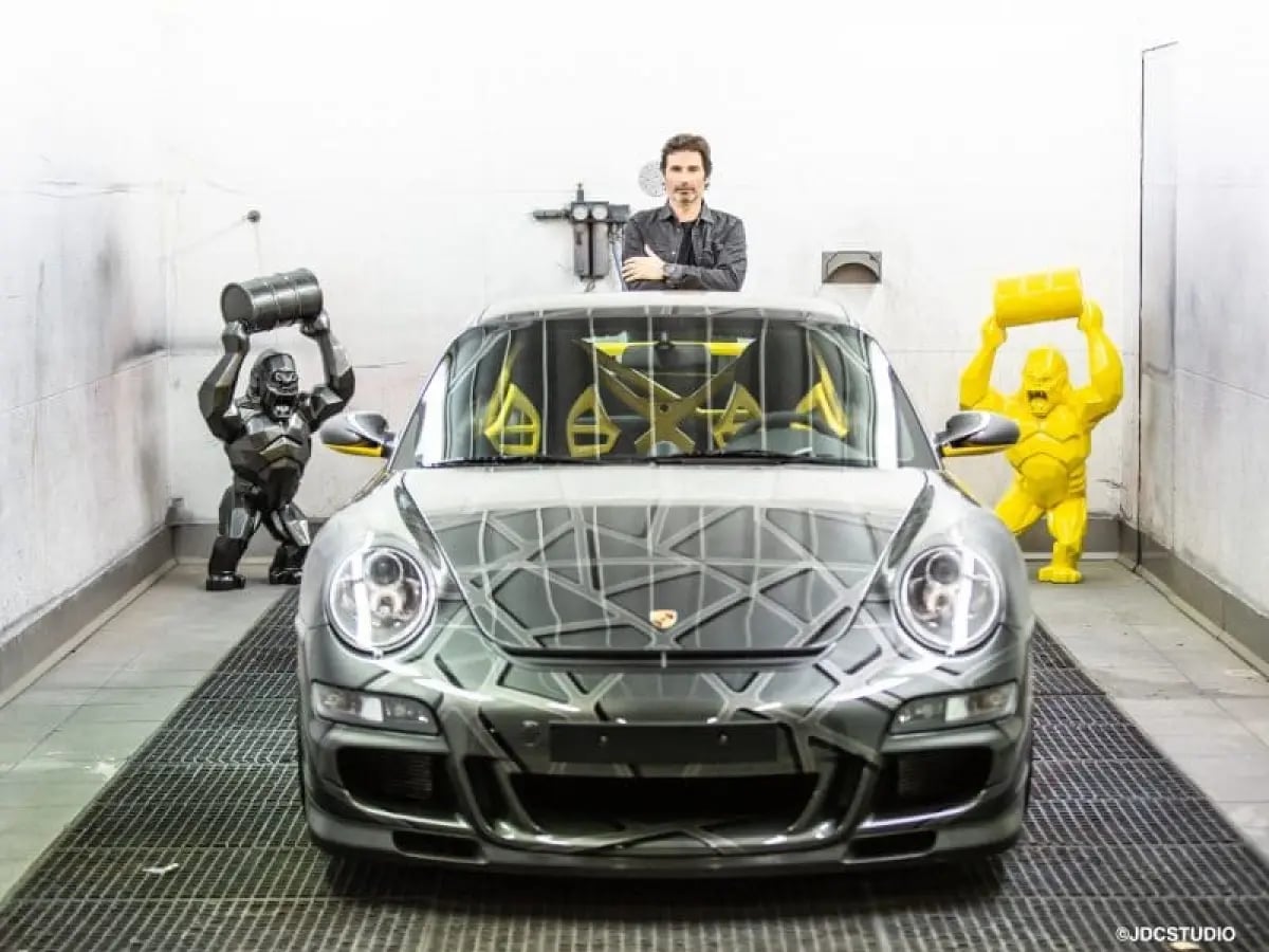 Richard Orlinski and his first project for Porsche 2