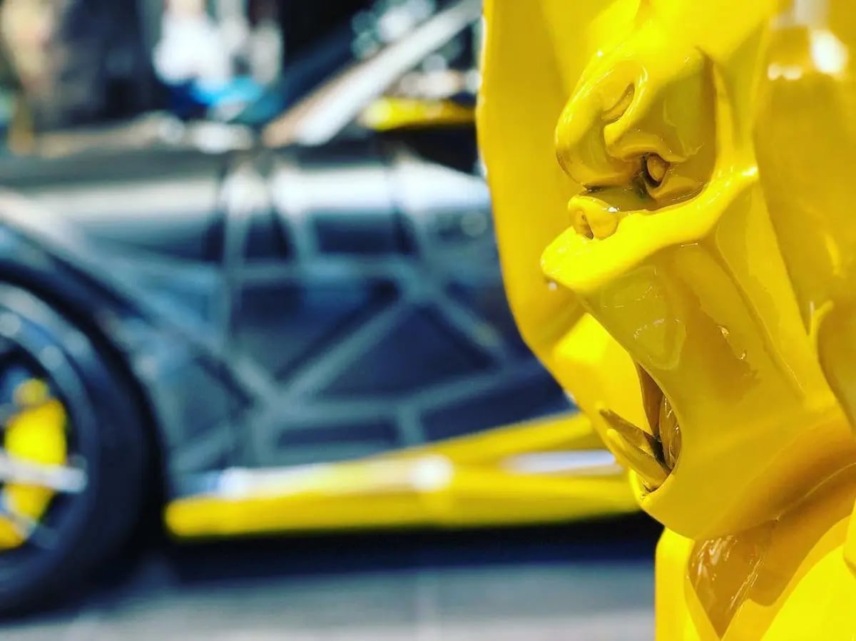 Richard Orlinski and his first project for Porsche 4