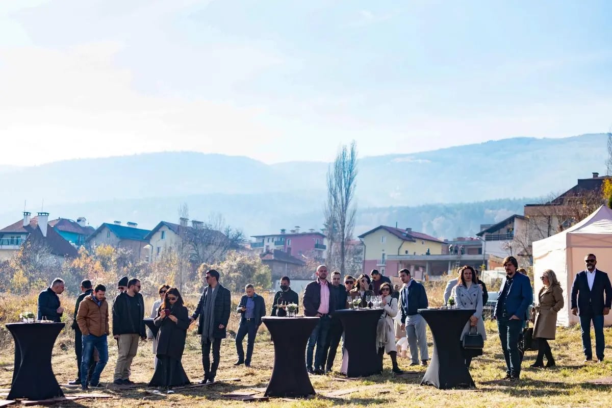 Symbolic "first sod" of Simeonovo Alleys - an exclusive complex between the city and the mountain 12