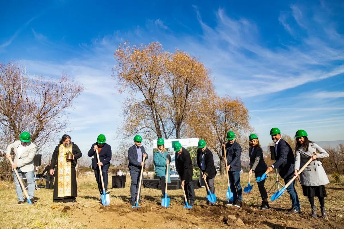 Symbolic "first sod" of Simeonovo Alleys - an exclusive complex between the city and the mountain 7