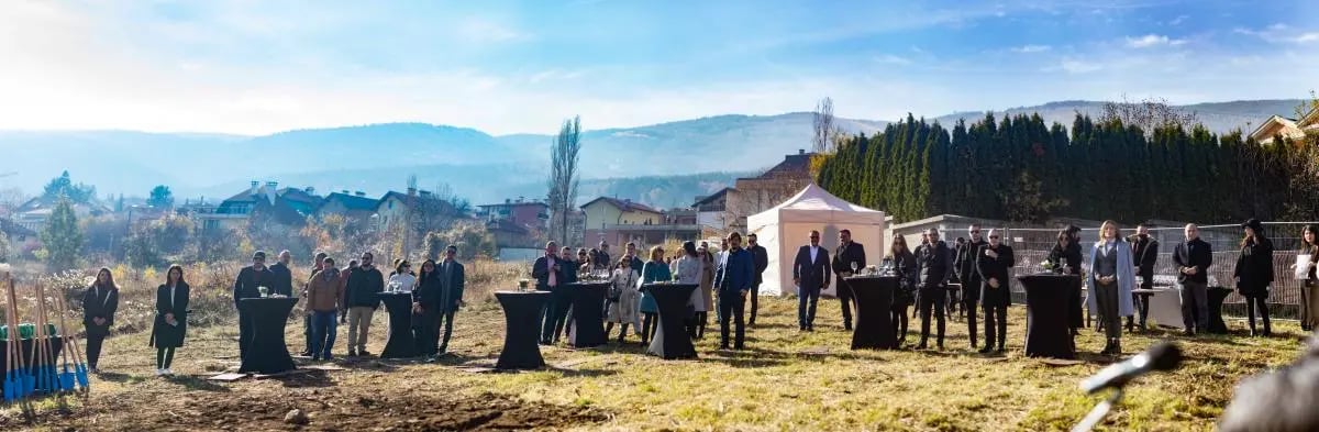 Symbolic "first sod" of Simeonovo Alleys - an exclusive complex between the city and the mountain 14