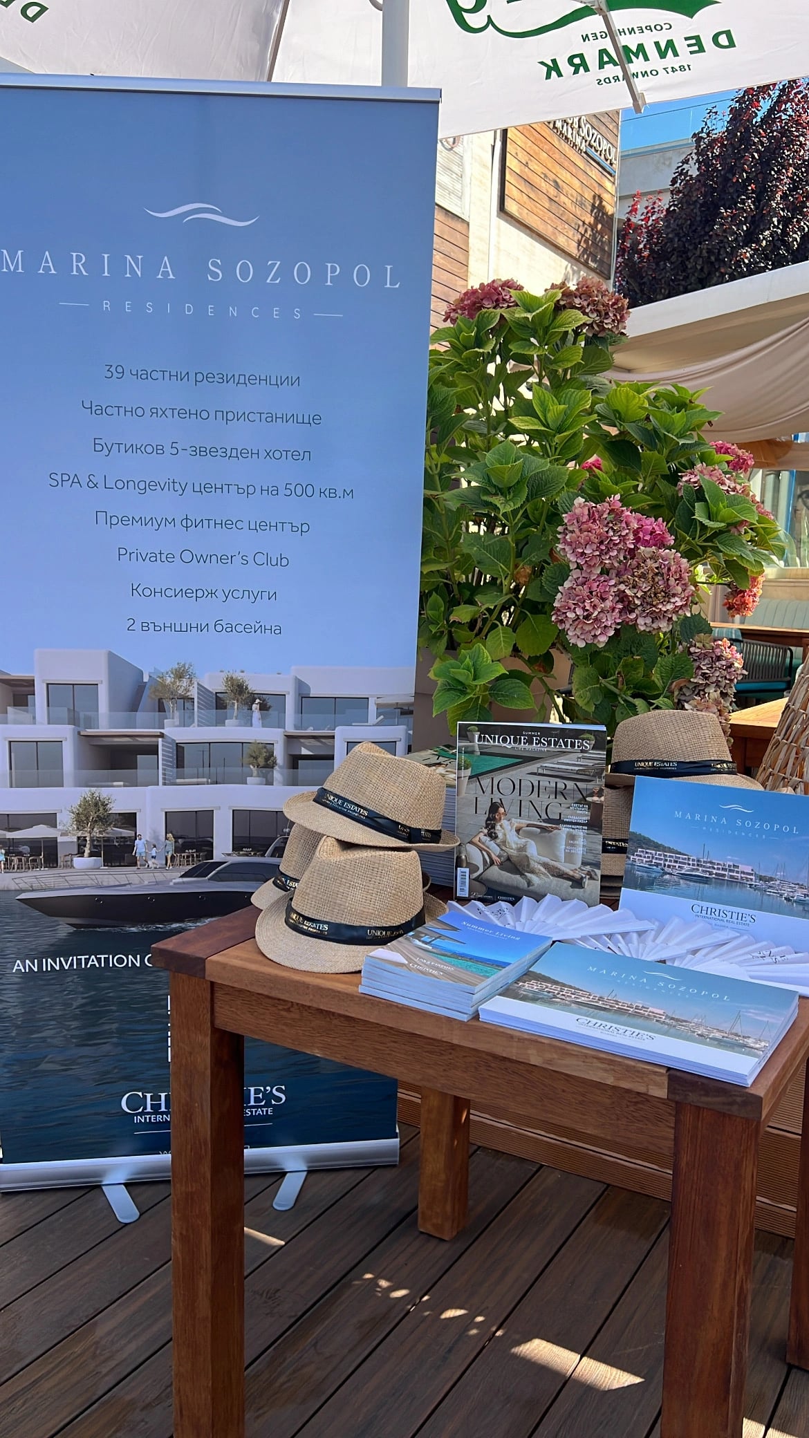 Unique Estates | Christie’s International Real Estates беше официален партньор на Poker Run 2026 в Созопол
