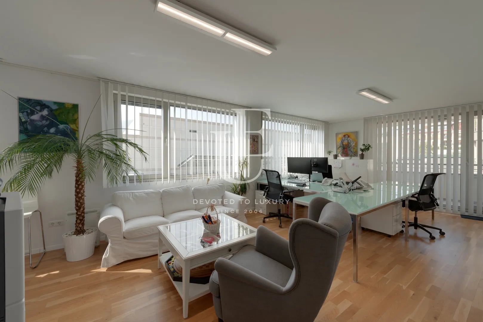 Spacious and bright office near the American Embassy for rent