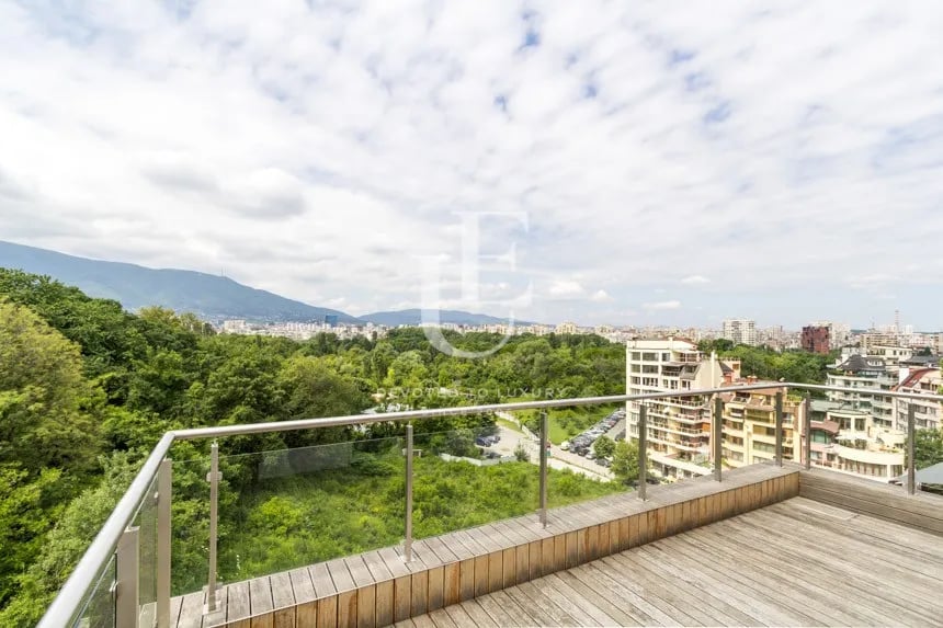 Luxury, three bedroom penthouse for rent in Lozenets area