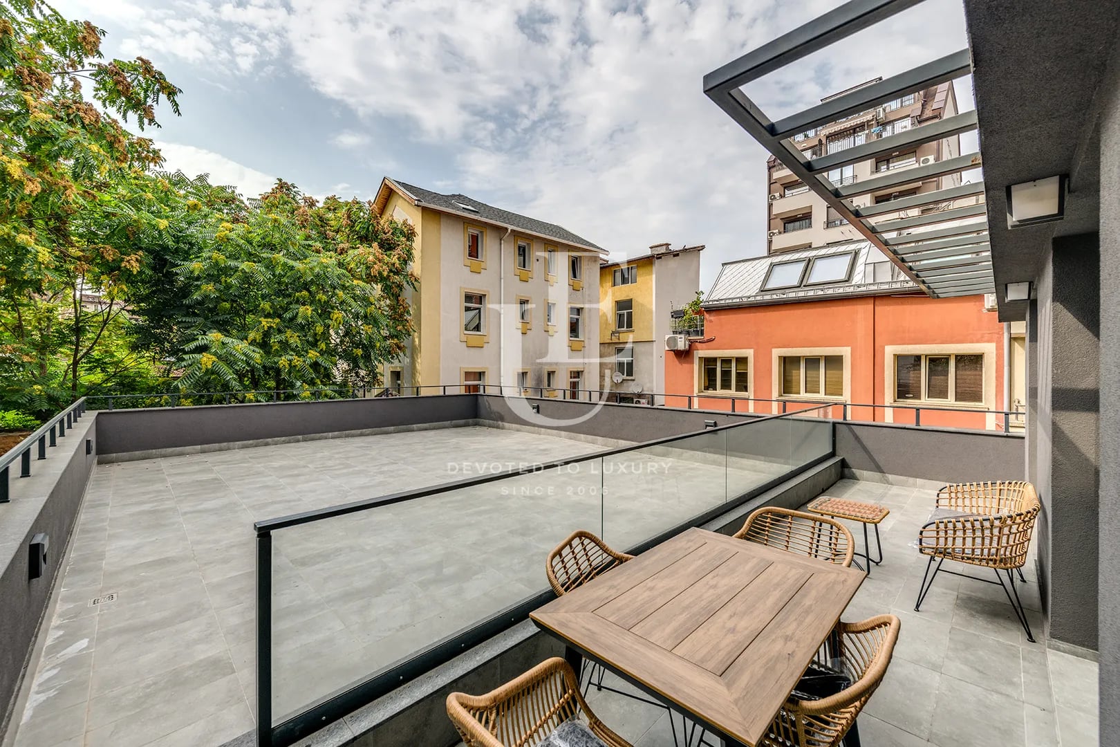 Amazing new two-bedroom apartment for rent with a huge balcony