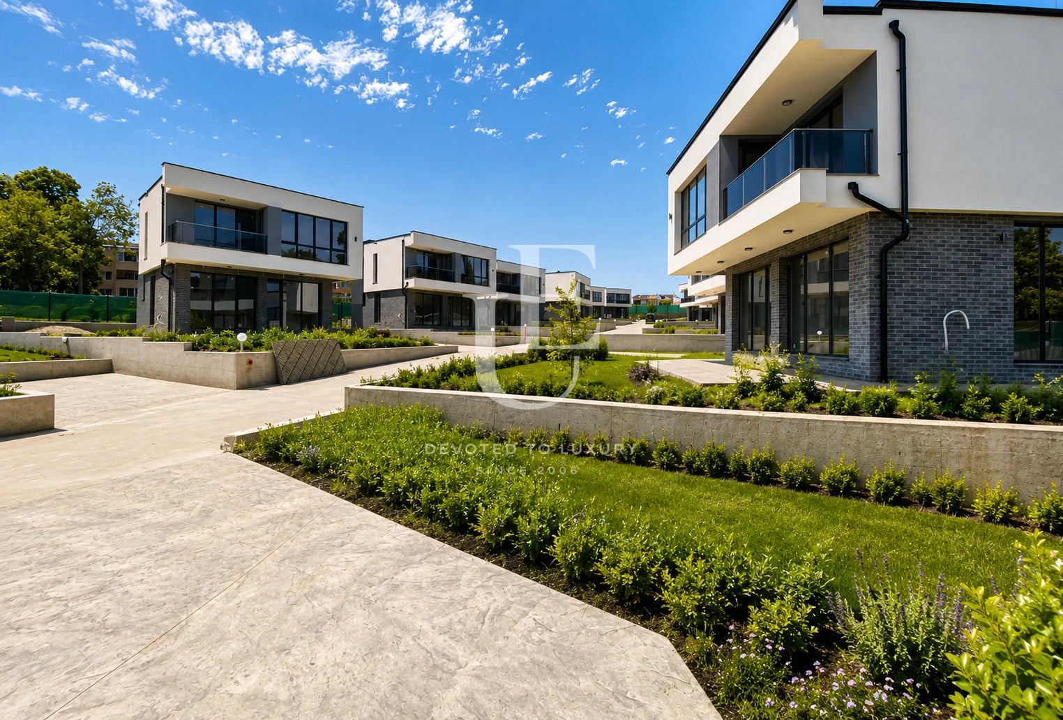 Modern single-family seaside villa for sale