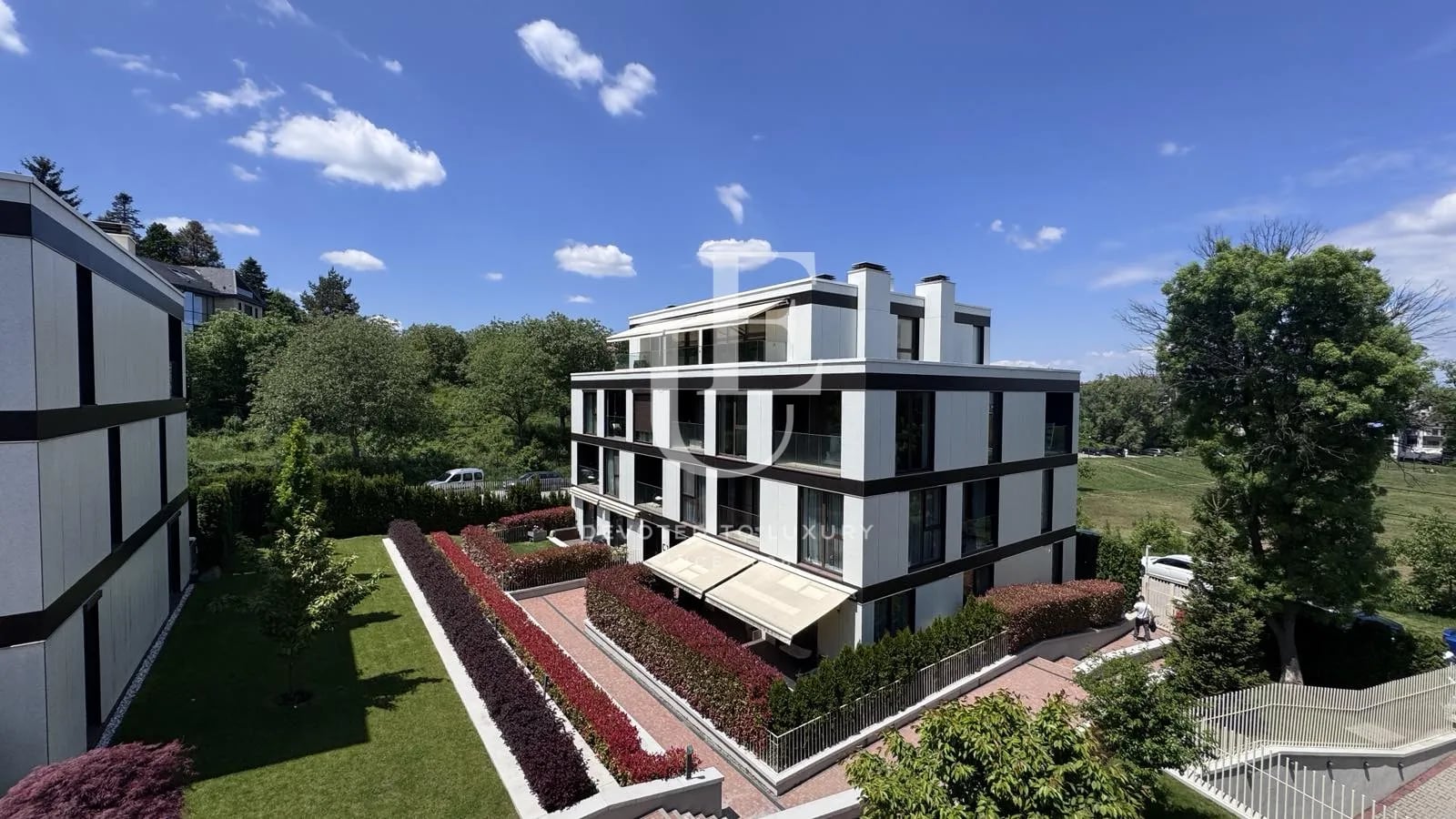 One-bedroom apartment for sale in a gated complex in Boyana