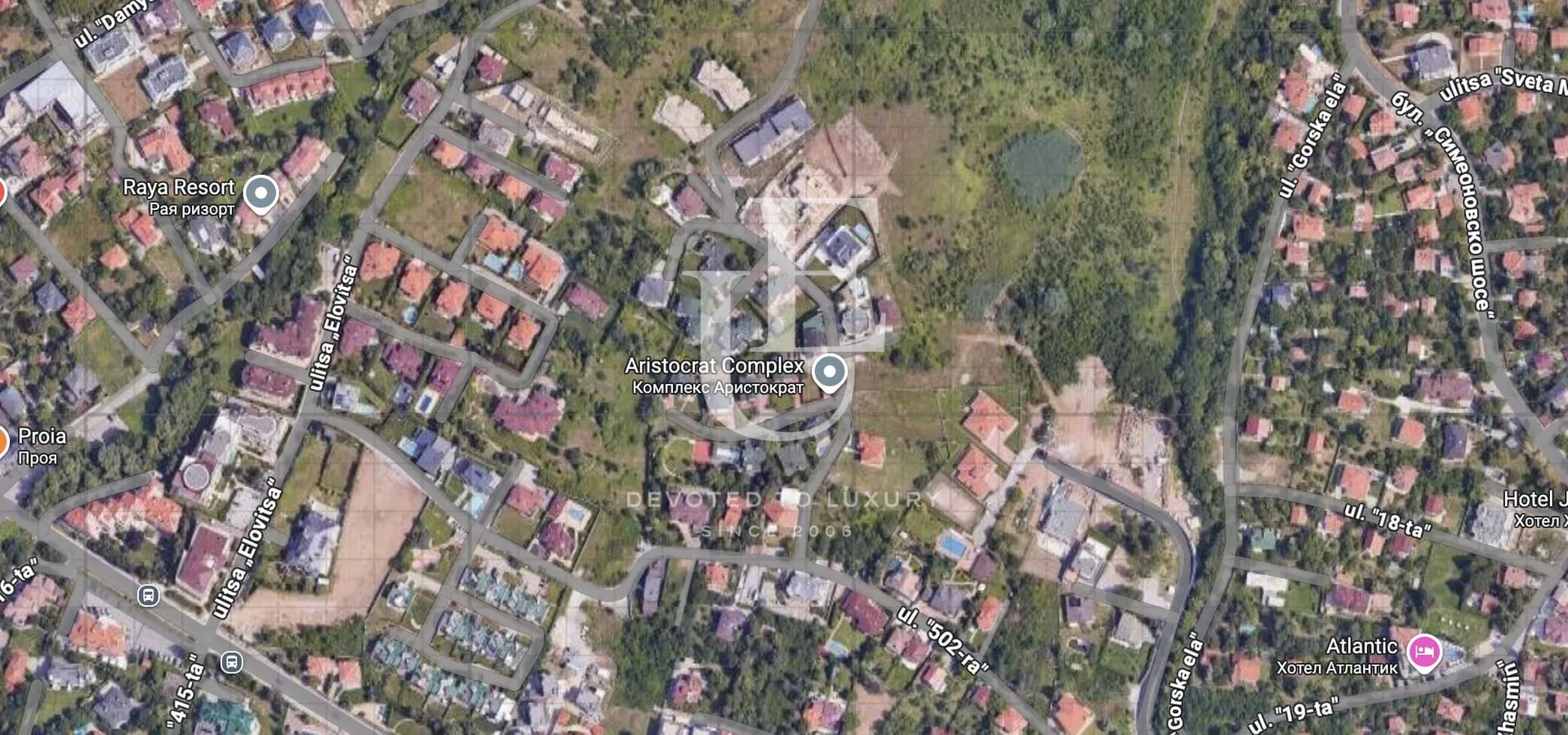 Голям парцел с имение и инвестиционен проект в кв. Драгалевци