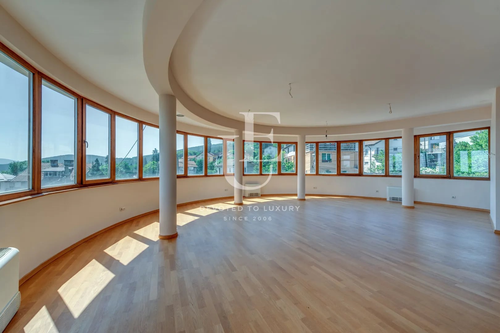 Modern residential building for sale with a panorama of Vitosha