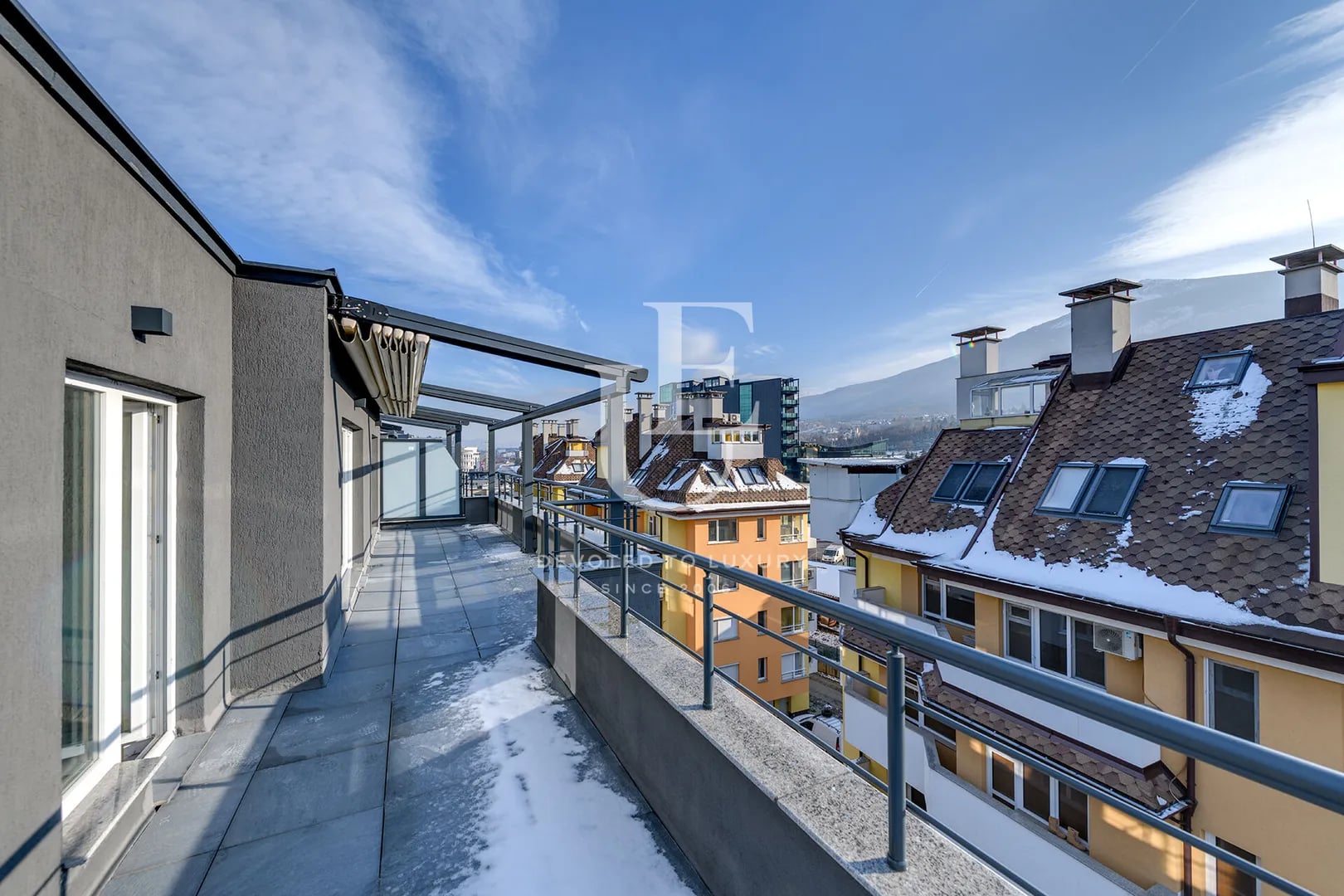Penthouse with view to Vitosha mountain and above Sofia