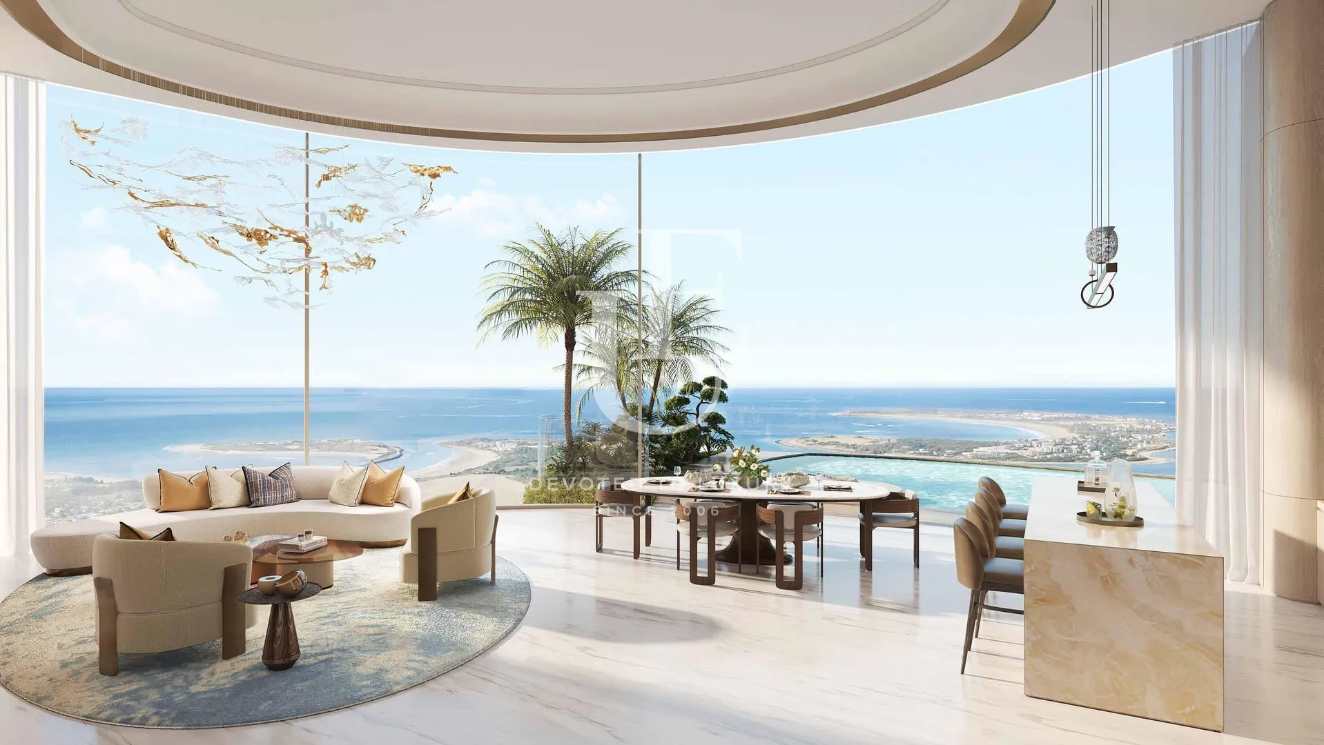 Апартамент с две спални и частен басейн в Amali Residences