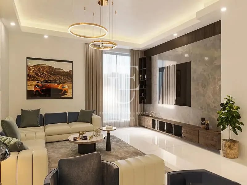 Модерен апартамент с дизайнерски интериор в Jumeirah Lake Towers