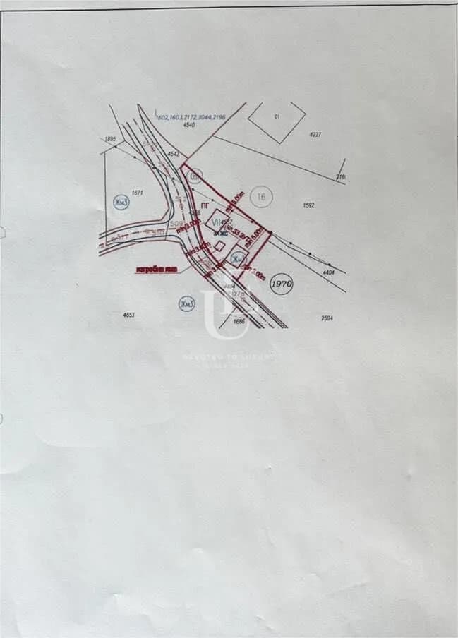 Plot of land with a design visa for a house in Dragalevtsi