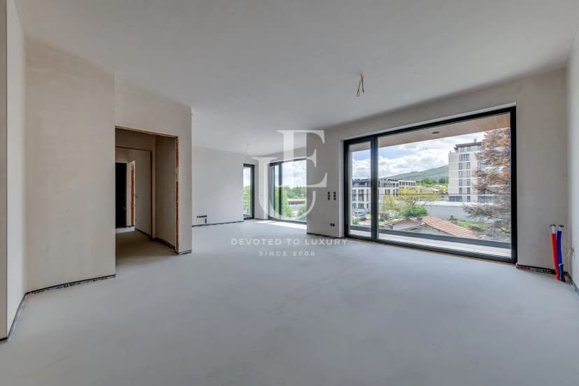 Spacious three-bedroom apartment for sale with views of Vitosha