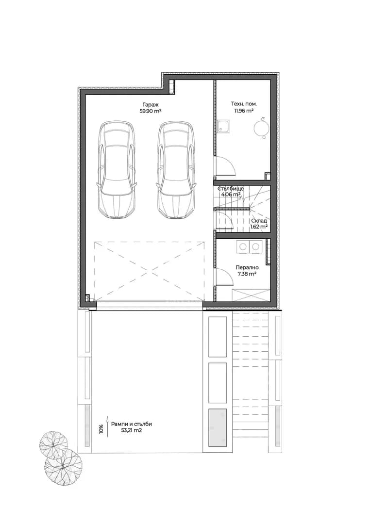 Stylish house for sale in a premium complex in Kambanite