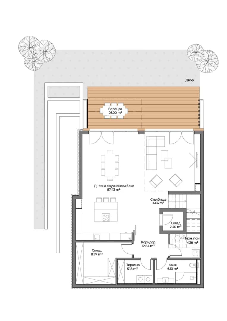 Designer house for sale in a gated complex in Kambanite