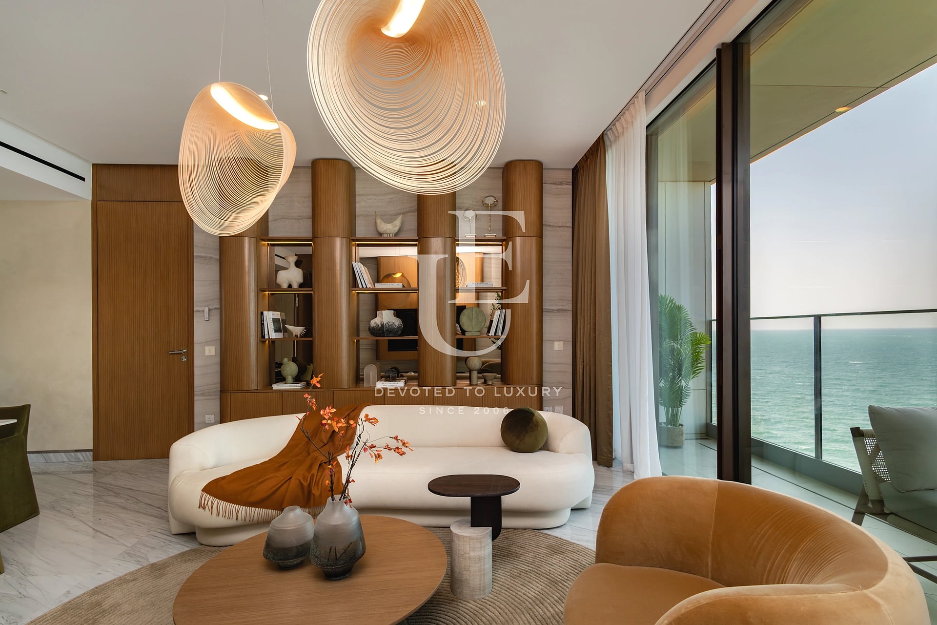 Premium two-bedroom residence with sea views at The Royal Atlantis