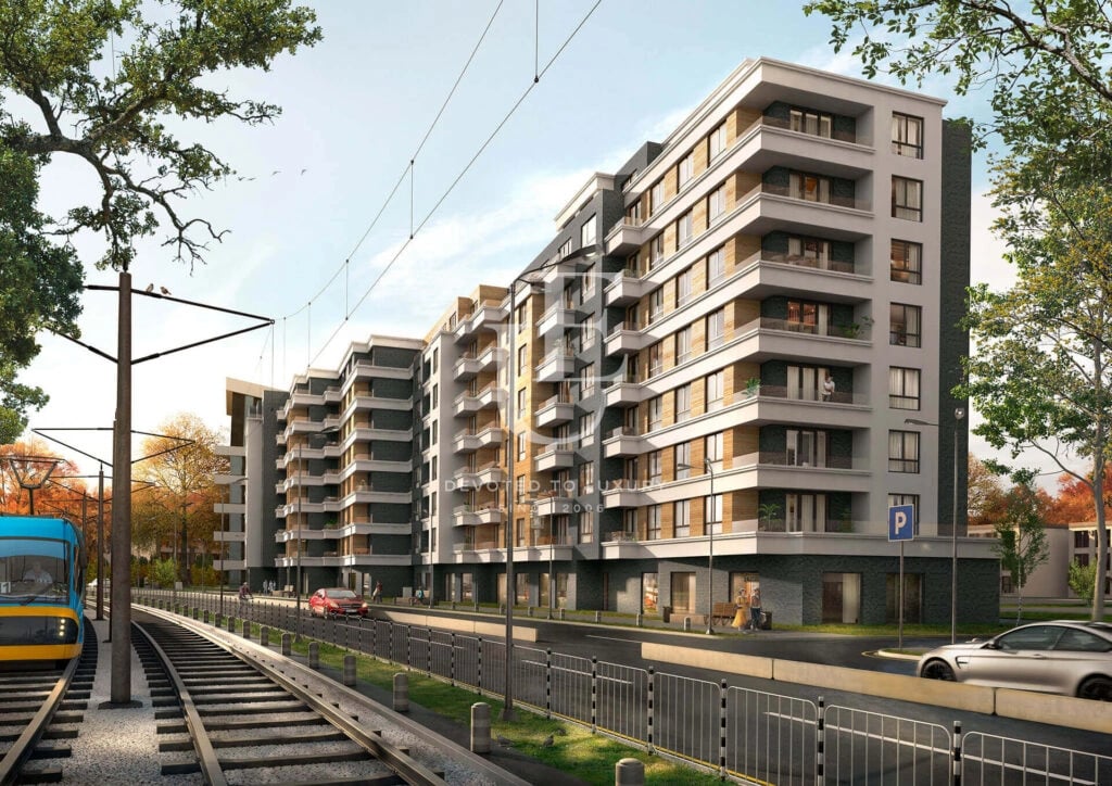 Three-bedroom panoramic penthouse for sale in a new building