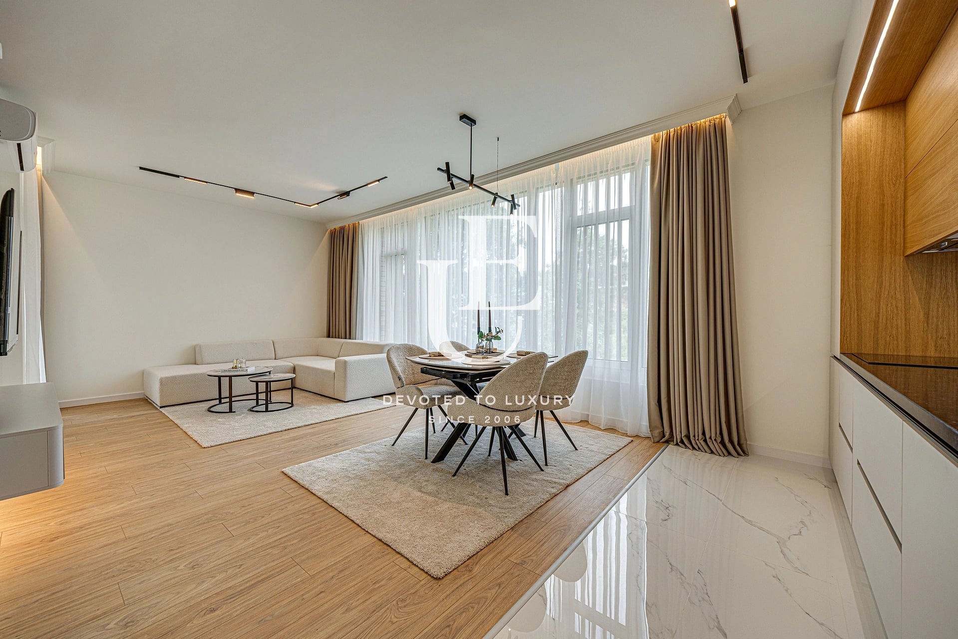 Luxury two bedroom apartment for sale in a gated complex in Boyana