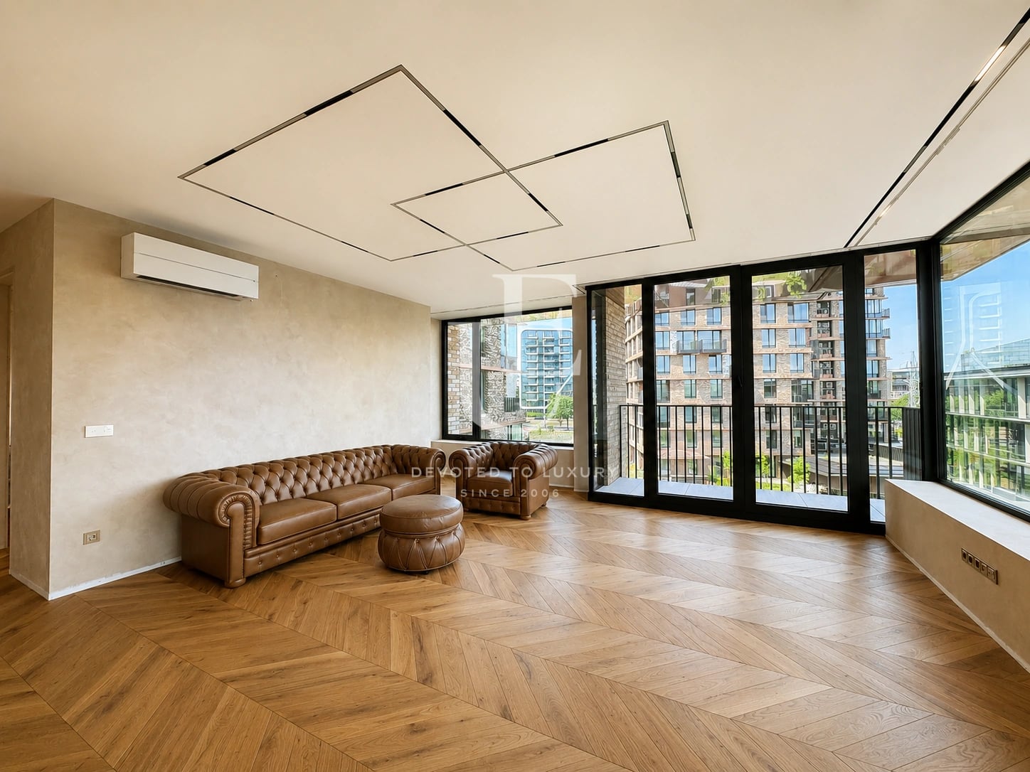 Luxury one-bedroom apartment for rent in the Kosher complex.
