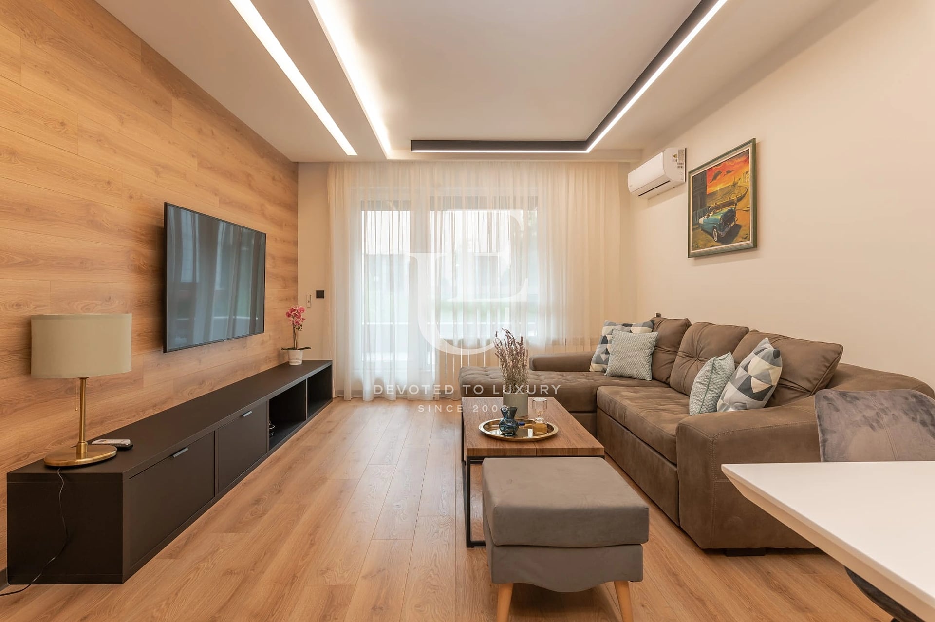 Two-Bedroom Apartment with Private Garden in Sofia's Old City Center