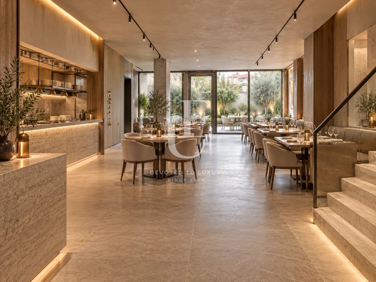 Multifunctional commercial property for sale in a new representative building