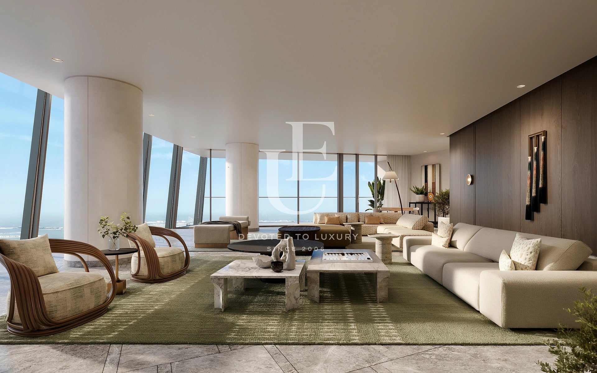 Луксозен апартамент с три спални и мащабна уелнес екосистема в Dubai Marina
